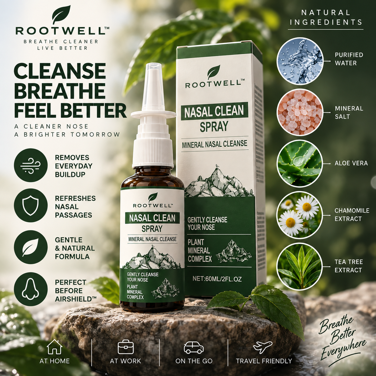 RootWell™ ClearCleanse Nasal Spray