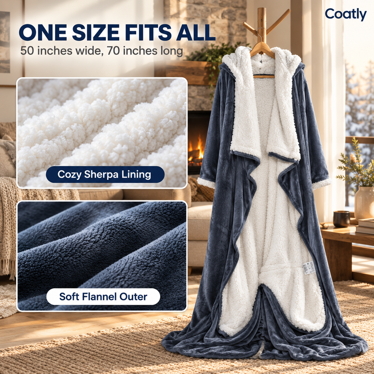 Coatly® Warm Hug Hoodie
